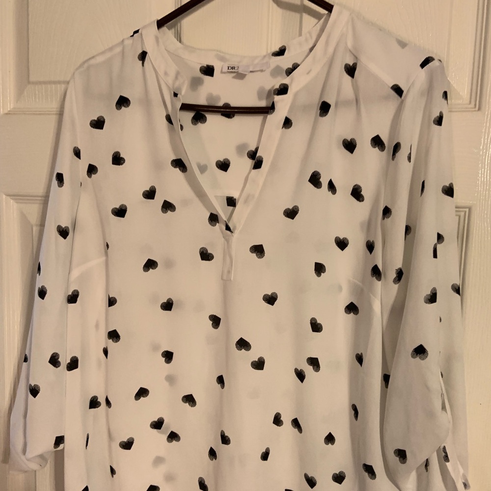 Women’s shirt with hearts